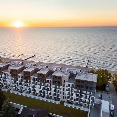 Apartament Kapitanski Z Widokiem Na Morze 4 Pietro - By Perlowa Przystan Rent Sianozety Kültér fotó