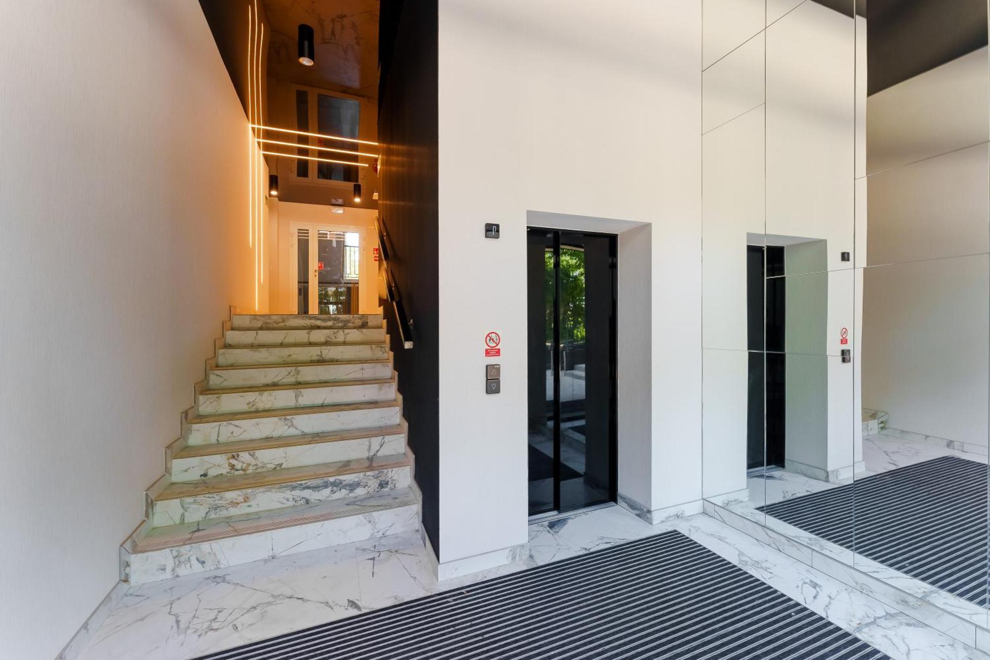 Apartament Kapitanski Z Widokiem Na Morze 4 Pietro - By Perlowa Przystan Rent Sianozety Kültér fotó