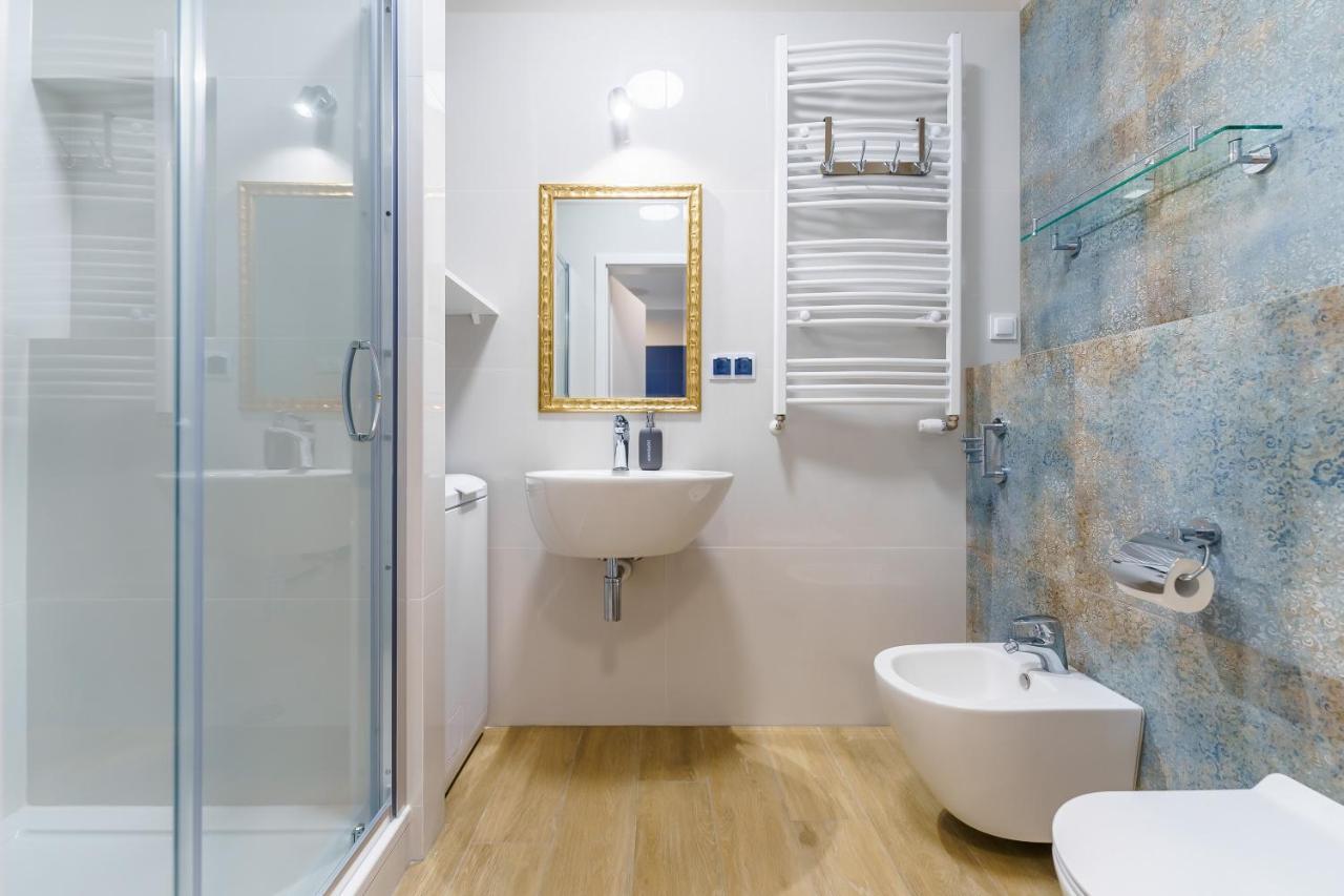 Apartament Kapitanski Z Widokiem Na Morze 4 Pietro - By Perlowa Przystan Rent Sianozety Kültér fotó